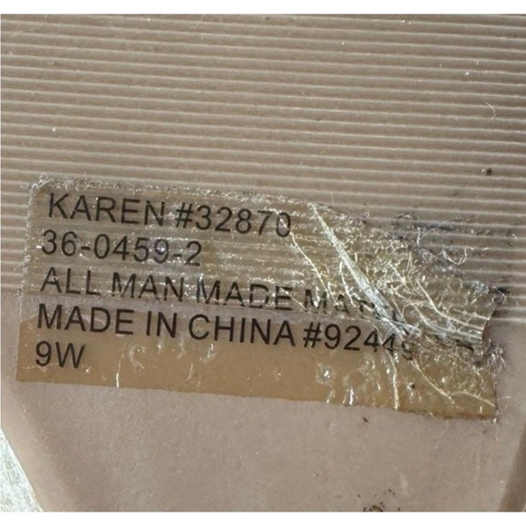 (9W) Comfortview Beige Cutout Wedge Sandals Espadrille - Picture 8 of 11